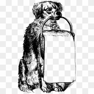 This Free Icons Png Design Of Vintage Dog Sign - Dog Vintage Clip Art, Transparent Png