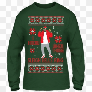 Pin By Dj Shamann On Hip-hop Ugly Sweaters - Hotline Bling Christmas Sweater, HD Png Download