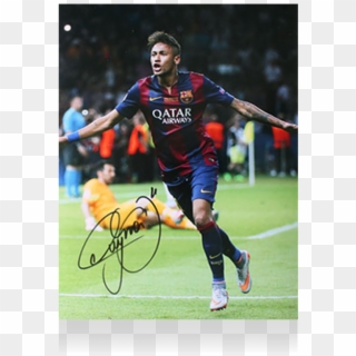 Related Posts Of Goal By Neymar Jr Png Brazil - Neymar Autographs, Transparent Png