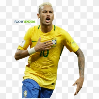 Neymar Brazil - Neymar Bresil 2017 Png, Transparent Png