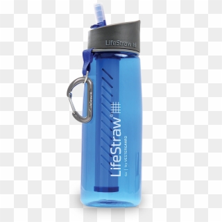 The Built-in Lifestraw Filter Makes Water Safe For - Water Bottle Filter Africa, HD Png Download
