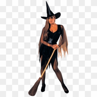 Sexy Witch Halloween Costume - Sexy Witch Transparent Png, Png Download