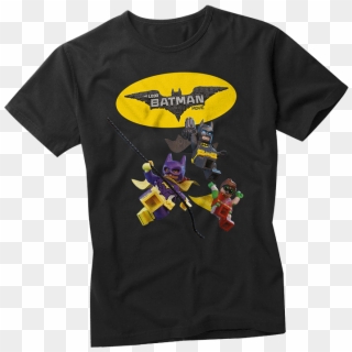20170204 Promo Lego T Shirt - Batman, HD Png Download