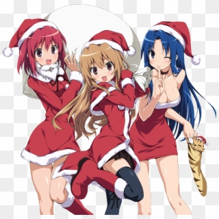 Taiga Aisaka, Minori Kushieda, Ami Kawashima Photo - Anime Under The Mistletoe, HD Png Download