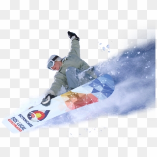 Background Snowboarder - Snowboarding, HD Png Download
