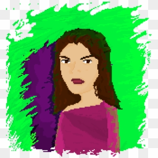 I Drew A Lorde Pixel Art Inspired By Green Light - Illustration, HD Png Download