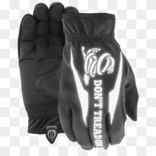 Don't Tread On Me Reflective Gloves - Leather, HD Png Download