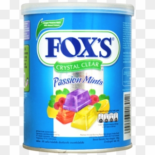 Fox's Crystal Clear Passion Mint Candy 180g Tin - Fox's Crystal Clear Berries, HD Png Download