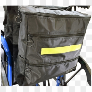 Secure® Wheelchair Backpack In Black - Messenger Bag, HD Png Download