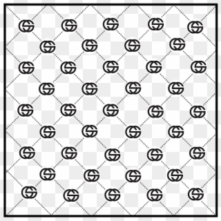 Goldstate Gucci Pattern2 - Kenny Bolin, HD Png Download