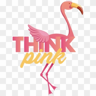 Pink Flamingo Wall Sticker - Wandtattoos Flamingos, HD Png Download