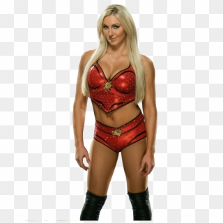 Charlotte Wwe, Charlotte Flair, Catfight Wrestling, - Charlotte Flair Red Attire, HD Png Download