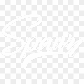 Dj Spawn Logo Blanc - Calligraphy, HD Png Download