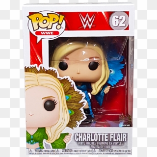 Charlotte Flair Blue Us Exclusive Pop Vinyl Figure - Charlotte Flair Funko Pop, HD Png Download