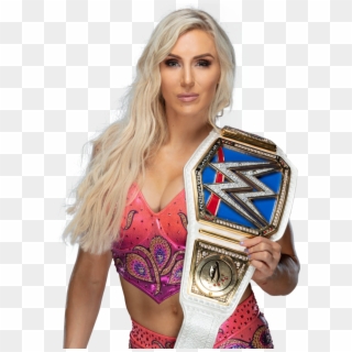 Charlotte Flair, Charlotte Wwe, Wwe Women's Division, - Charlotte Flair Smackdown Champion, HD Png Download
