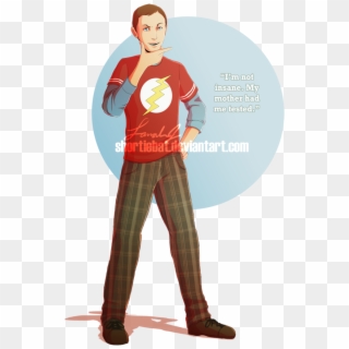 Sheldon Cooper By Shortiebat - Sheldon Cooper Fanart, HD Png Download