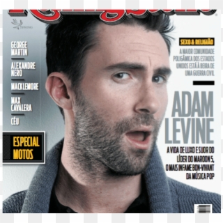Adam Levine E Esposa Na Revista Capa, HD Png Download