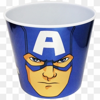 Captain America Popcorn Bucket, HD Png Download