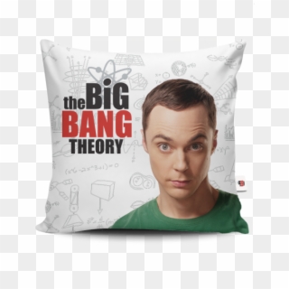 The Big Bang Theory Polštářek Sheldon Cooper Bílý - Sheldon Coop, HD Png Download
