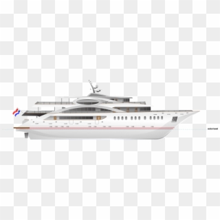 Olimp Side Plan - Luxury Yacht, HD Png Download