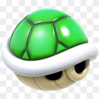 Green Shells Png - Super Mario Turtle Shell Png, Transparent Png
