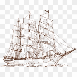 Clipper Ship At Getdrawings Com Free For - Mast, HD Png Download