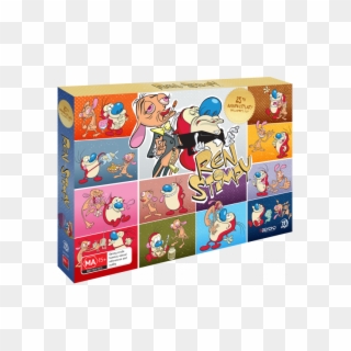 Ren & Stimpy 25th Anniversary Collector's Set - Ren And Stimpy Anniversary, HD Png Download