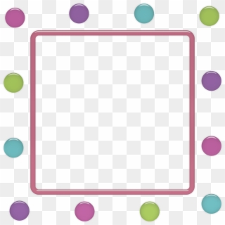 Funny Polka Dots - Picture Frame, HD Png Download