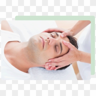 An Indian Head Massage Is A Wonderful Way To De-stress - Craniosacral Therapy, HD Png Download
