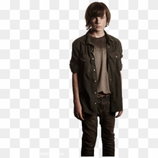 Transparent Carl To Protect Your Blog - Walking Dead Carl Grimes Png, Png Download