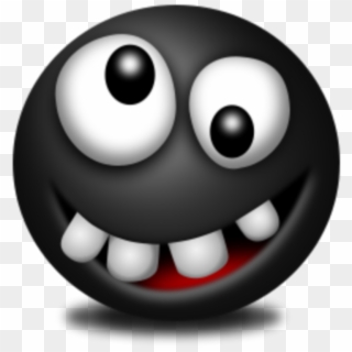 #mq #black #crazy #head #emojis #emoji - Smiley, HD Png Download