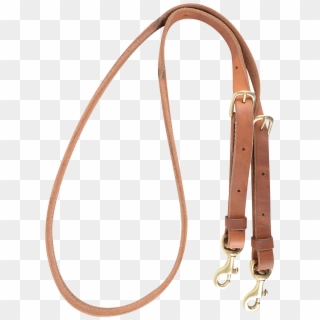 Adjustable Rolled Reins - Leather, HD Png Download