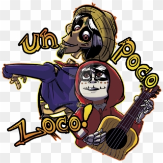 Musician Clipart Movie Coco - Coco Fanart Un Poco Loco, HD Png Download