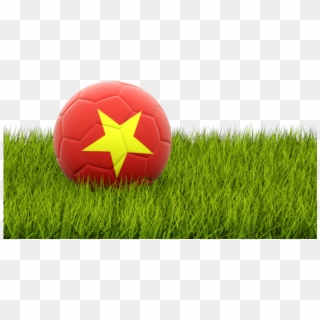 Saudi Flag On Football, HD Png Download