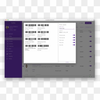 Print Barcode - Computer Program, HD Png Download