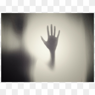Hand Against Frosted Glass - Relationship Breakup, HD Png Download