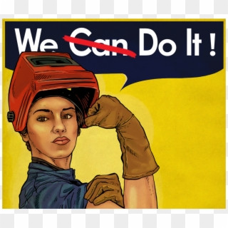 We Can Do It Graphic Wf - Poster, HD Png Download