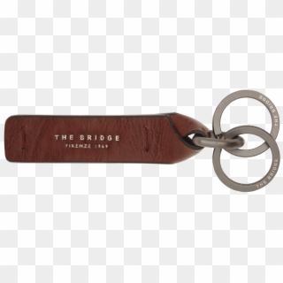 Keyring Clip Leather Strap - Leather, HD Png Download