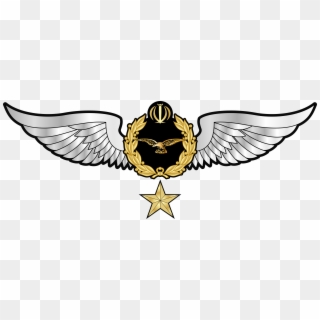 Iri Army Aviation Pilot Wing - Pilot Ranks Emblem Png, Transparent Png