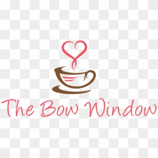 Welcome To The Bow Window Coffee Shop And Wine Bar - Coffee Shop Logo Heart, HD Png Download