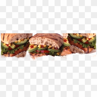 Fresh Made, Hand Pressed Panini Sandwiches At Fresh - Bun, HD Png Download