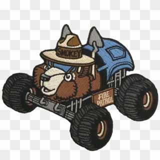 Smokey The Bear Png - Monster Truck, Transparent Png