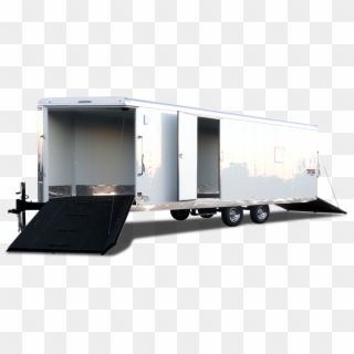 Xtreme Snowmobile Trailers - 24 Ft Enclosed Snowmobile Trailer, HD Png Download