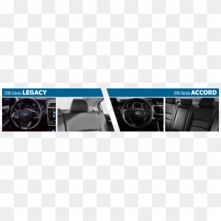 Compare The 2018 Subaru Legacy Vs Honda Accord Interior - 2018 Honda Accord Or Subaru Legacy, HD Png Download