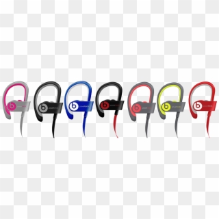 Enjoy Your Music Anywhere With The Powerbeats 2 Ear-hook - Headphones, HD Png Download