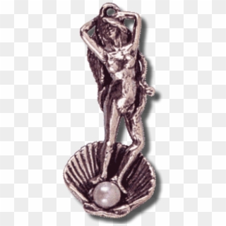 Aphrodite With Pearl Sterling Silver Pendant At Jewelry - Pendant, HD Png Download