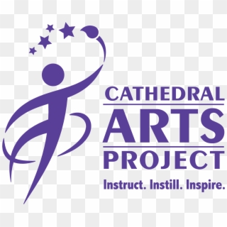 Cap Logo Tagline Purple - Cathedral Arts Project, HD Png Download
