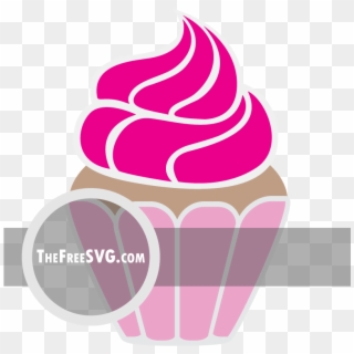 Free Svg Files For Your Personal Printing, Cutting - Cupcake, HD Png Download