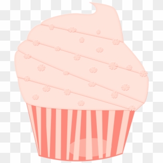 Hi Res Pink Cupcake - Dessert, HD Png Download
