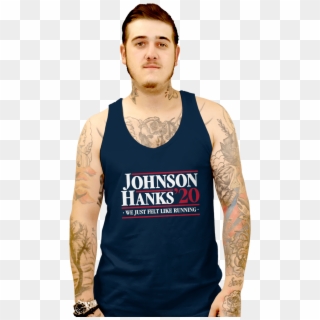 Johnson Hanks - Active Tank, HD Png Download